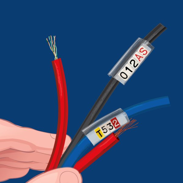 Siglatura manuale per cavi elettrici